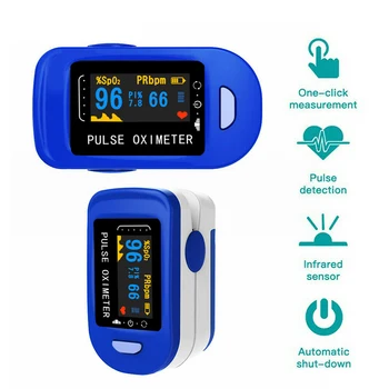 Medicinos Namų ūkio Skaitmeninių Piršto pulse Oximeter Kraujo Deguonies Įsotinimo Metrų Piršto SPO2 PR Stebėti sveikatos Priežiūros LED ekranas