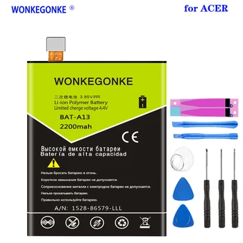 WONKEGONKE GPGB-A13 Baterija acer Liquid Įkarštis 4G Įkarštis T06 T07 baterija