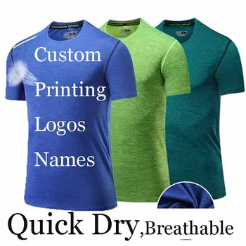 Quick Dry marškinėliai individualus Spausdinimas Jersey Siuvinėjimo 