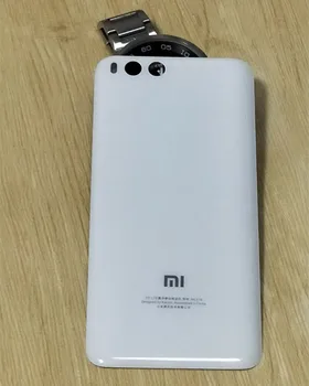 3D Stiklo Mi6 Baterijos Dangtelio Atveju Atsarginės Dalys Xiaomi Mi6 Mi 6 Baterijos, Galinio Dangtelio Duris Telefono Būsto Atveju Nemokamas Pristatymas