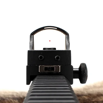 Askco Raudonas ir Žalias Taškas Akyse taikymo Sritis Taktinis Mini Ginklas Pistoletas Akyse Holografinis Raudonas Žalias Taškas Reflex Žvilgsnio Riflescope Medžioklė