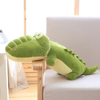 1pc 50-110cm Modeliavimas Krokodilas Pliušiniai Žaislai Įdaryti Minkštas Gyvūnų Pliušas Pagalvės Pagalvės Lėlės Vaikams Namų Dekoro Dovana Vaikams
