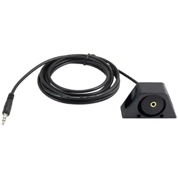 Ar flush brūkšnys AUX adapteris, lizdas, 3.5 mm lizdas įvesties išplėtimas, sumontuotų garso Švino kabelis 1M 2M
