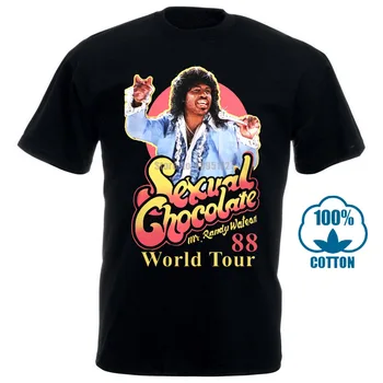 Seksualinės Šokolado 88' World Tour Randy Watson Ateina Į Ameriką T Shirt Mens Ir Moterų Medvilnės Spausdinti Marškinėliai Didelis Dydis Xxxl-S