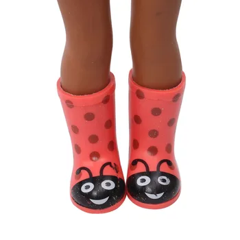 Lėlės mielas batai suapvalintas pirštai batai, 3 spalvų pritaikymas Amerikos 14.5-colių mergina lėlės aksesuaras geriausia dovana vaikams x26-x28