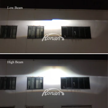 2.5 colių, Bi-xenon hid projektoriaus Objektyvas 8.1 versija super ryškumas Automobilių Stilius auto priekinis žibintas modifikavimas, H4, H7, naudokite h1 lemputės