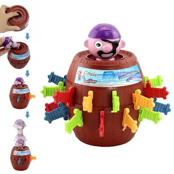 Kūdikių vaikams smagių dalykėlių piratų kibirą žaidimas žaislas vaikams pasisekė erškėčių, ir pop-up žaislai