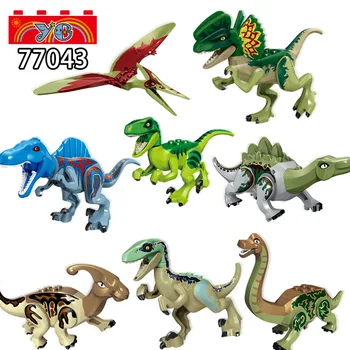 Nustatyti, Pardavimas, Statyba Blokai 77087 Pasaulyje Dinozaurų Tyrannosaurs Rex Skaidrios Modelio Plytų Švietimo Žaislai Vaikams Dovanų