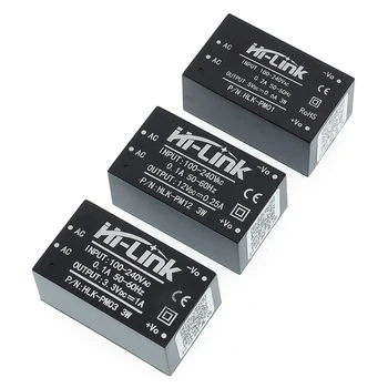 10vnt HLK-PM01 HLK-PM03 HLK-PM12 AC-DC 220V mini maitinimo modulis,protingas buitinių perjungti maitinimo modulis