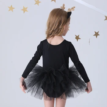 Mados mergaitė baleto tutu suknelė Profesinės vaikų šokių Grupė suknelė Veiklos kostiumas Princesė Vestuvių Mergina Dress 2-8 Ys