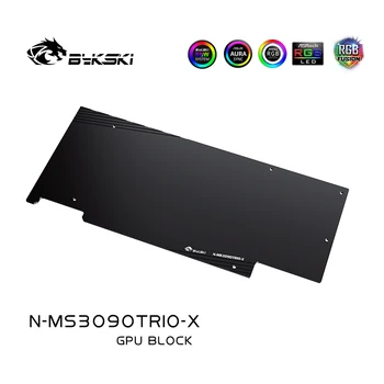Bykski Vandens Bloko naudoti MSI RTX 3080 ŽAIDIMŲ X TRIO 10G OC / RTX3090 SUPERIM X 24G GPU Kortelės / Vaizdo Plokštę RadiatorCopper Blokuoti