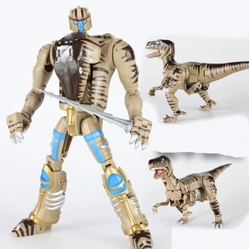 Transformacijos Beast Wars 16CM Dinobot pav modelis Gimtadienio dovanos vaikams ir kolekcionuojamos lėlės, žaislai