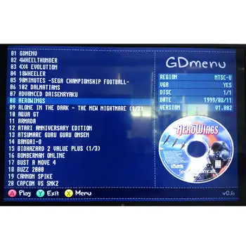 Nemokamai Diską Ir Optinį Diską Emuliacija Modulis GDEMU DC Dreamcast V5.15B Sidabro Pakeisti Nuotolinio Valdymo