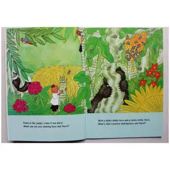 Gyvūnų Boogie Pateikė Debbie Harter Švietimo Anglų Paveikslėlį Mokymosi Knyga Kortelės Istorija Knyga Kūdikių Vaikams Dovanos Vaikams