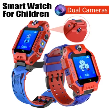 Smart laikrodis Su SIM Kortele Vandeniui Antil-prarado Laikrodžiai Laikrodis Vietą Tracker Fitneso Smartswatch Prijungtas Vaikams Vaikams
