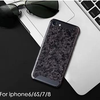 Gryno anglies pluošto sunku ultra-plonas mobiliojo telefono dėklas mados Iphone 7 8 plus X S R MAX verslo telefono dangtelį