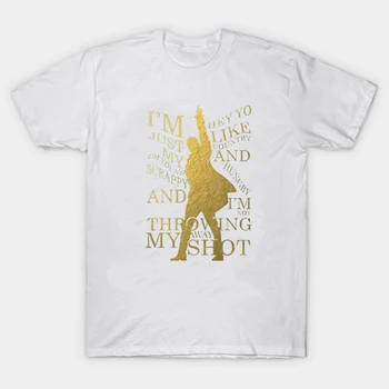 Aleksandras Hamiltonas Muzikos T-Shirt Mens Moteriški Vasaros Medvilnės trumpomis Rankovėmis O-Kaklo Unisex Marškinėliai Naujas S-3XL