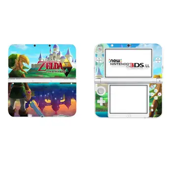 The Legend of Zelda Pilnas draudimas Decal Odos Lipdukas NAUJOS 3DS XL Odos Lipdukai NAUJOS 3DS LL Vinilo Raštas Odos Lipdukas