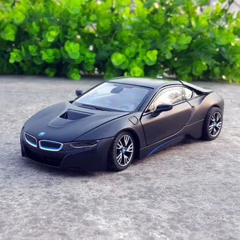 RASTAR 1:24 BMW I8 lydinio automobilio modelį Diecasts & Žaislas Transporto priemonių, Rinkti dovanas Ne nuotolinio valdymo tipas transporto žaislas