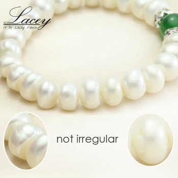 Nekilnojamojo natūralių perlų apyrankės moterims,balta kultūringas gėlavandenių perlų apyrankė 925 sidabro papuošalai vestuvių dukra gimtadienio dovana