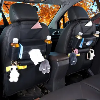 Automobilių sėdynės padengti sėdynės saugojimo krepšys pu odos Raštas Vaikams, Vaikų, Kūdikių Ateityje Kilimėlis Lengvai Valomi Automobilių Sėdynių užvalkalai