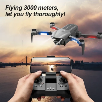 Naujas F9 drone 6K dvigubos HD kameros 4K profesinės aerofotografija brushless variklio, sulankstomas quadcopter RC atstumas 1200M