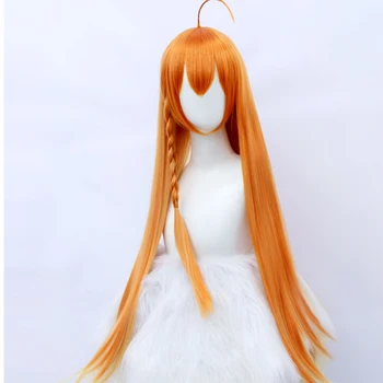 HSIU Prekės Princesė Prisijungti iš Naujo Pasinerti Cosplay perukas Pecorine cosplay Ilgi tiesūs plaukai, su kinkanas colorFiber sintetinių Plaukų