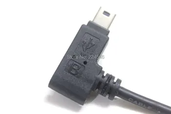 Originali Pro Series USB 2.0 A Male į Mini 5 Pin Male stačiu Kampu Duomenų Kabelis 1,5 m