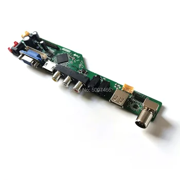 Tinka LM215WF7/LM215WF8/LM215WF9/LM215WFA LVDS 1920*1080 universalus ekranas ratai valdybos rinkinys matricos WLDE 60Hz 30-Pin VGA+USB+AV