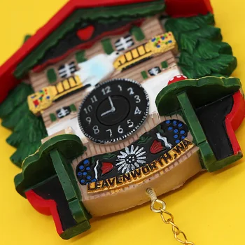 šaldytuvas magnetai vokietijos magnetinio šaldytuvas goo Gegutė Laikrodis modelis 3d turistų suvenyrų namų puošybai kolekcija kūrybos dovanos