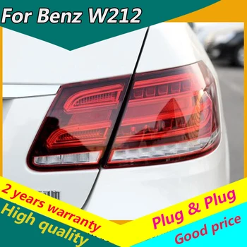 KOWELL Automobilių Stilius Mercedes-Benz W212 E180 E200 E260 E300 E320 E400 LED užpakalinis žibintas Galinis Žibintas Stovėjimo Stabdys Posūkio Signalo Žibintai