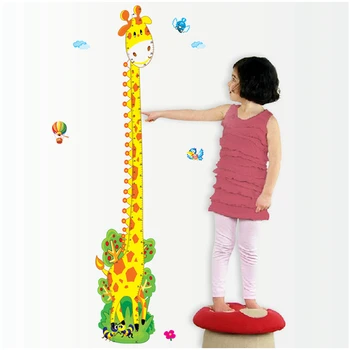 Zs Lipdukas Žirafa tolimatis tipo Sienų Lipduko Vaikų Namų Dekoro Animacinių filmų Sienos Lipdukas, Vaikų Kambario, Kūdikių Darželio